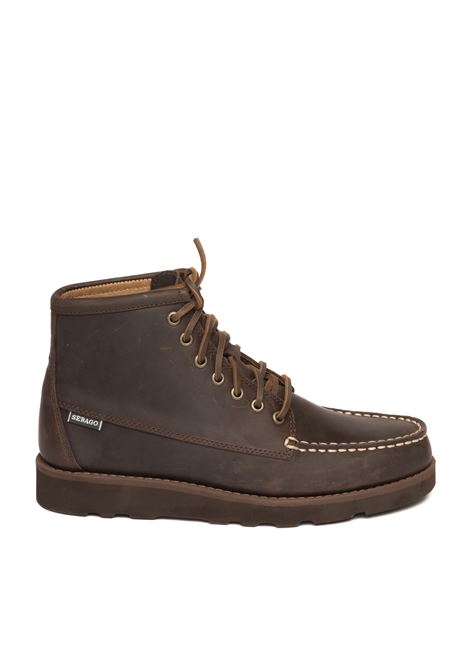 Stivaletto pelle dark brown SEBAGO | TALA MIDCRAZYHORSE76116-920